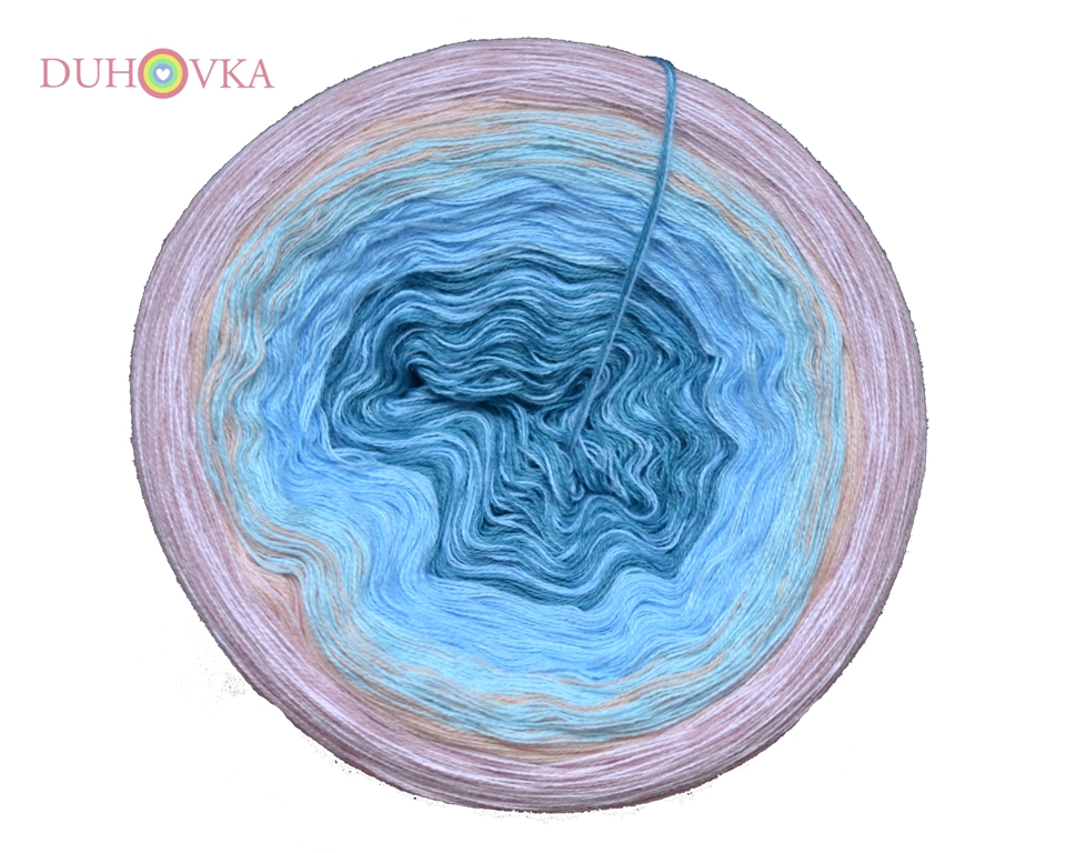 Duhovka - sv.petrolej, sv.modrá, blank.modrá, sv.broskvová, baby růžová, pudrová