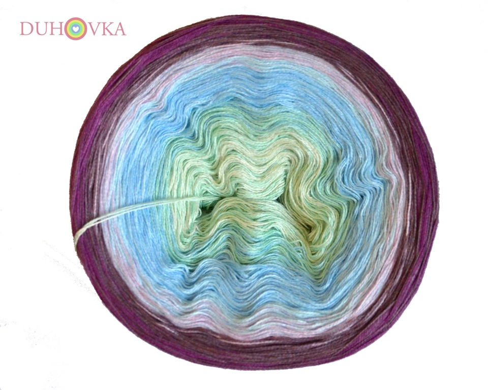 Duhovka - sv.mátová, mint, blank.modrá, sv.modrá, levandulová, pastel.fialová, fialová