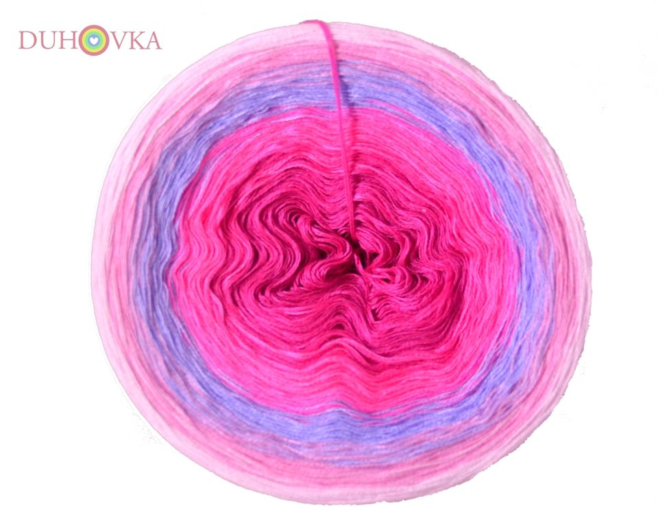 Duhovka - cyklamen, neon růžová, krokusová, růžová, baby růžová