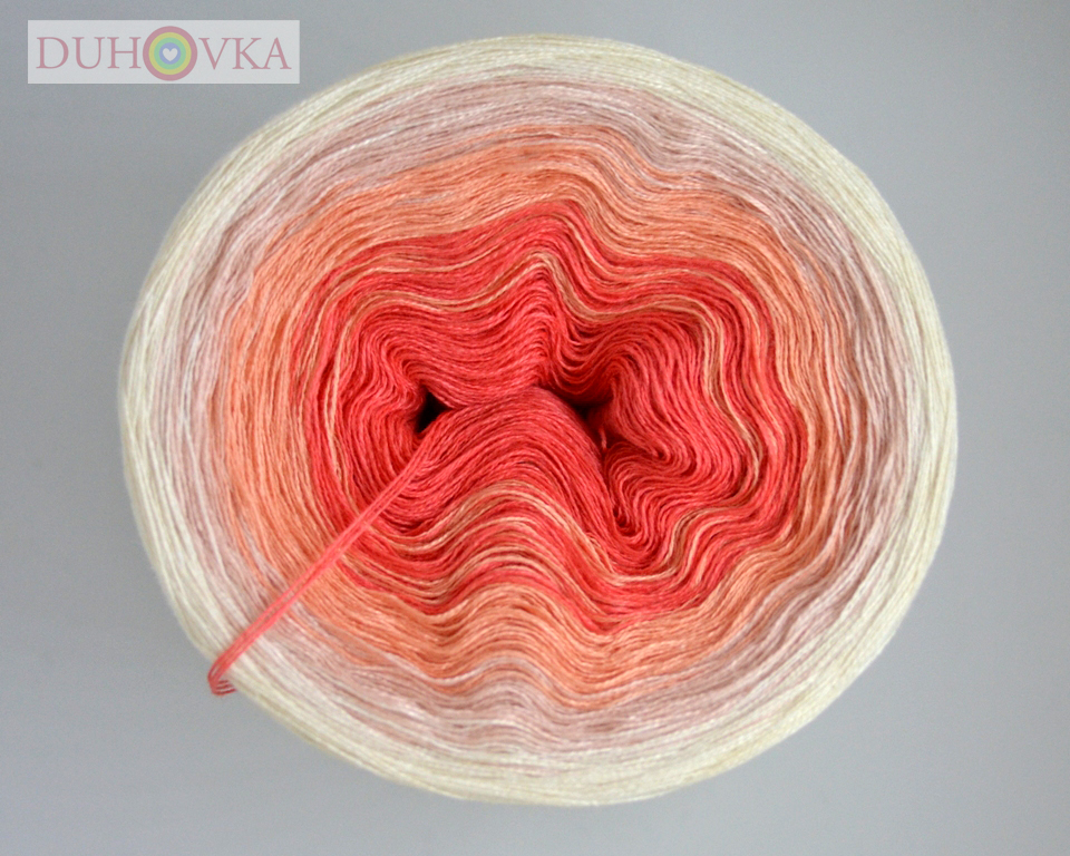 Duhovka - lososová, meruňková, sv.broskovová, smetanová