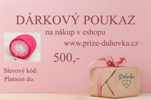 Dárkový poukaz 500,-