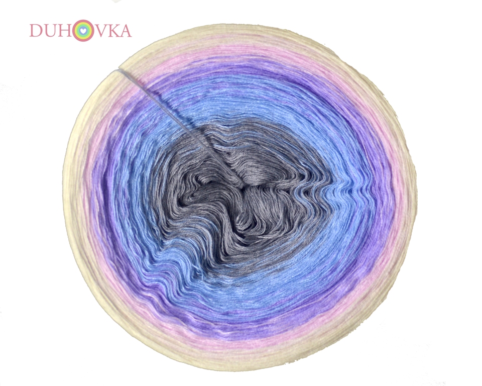 Duhovka - stř.šedá, sv.modrá, krokusová, baby růžová, smetanová