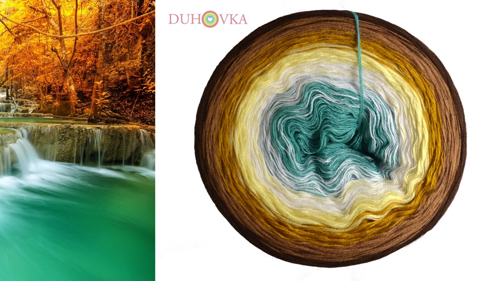 Duhovka - Podzimní vodopád