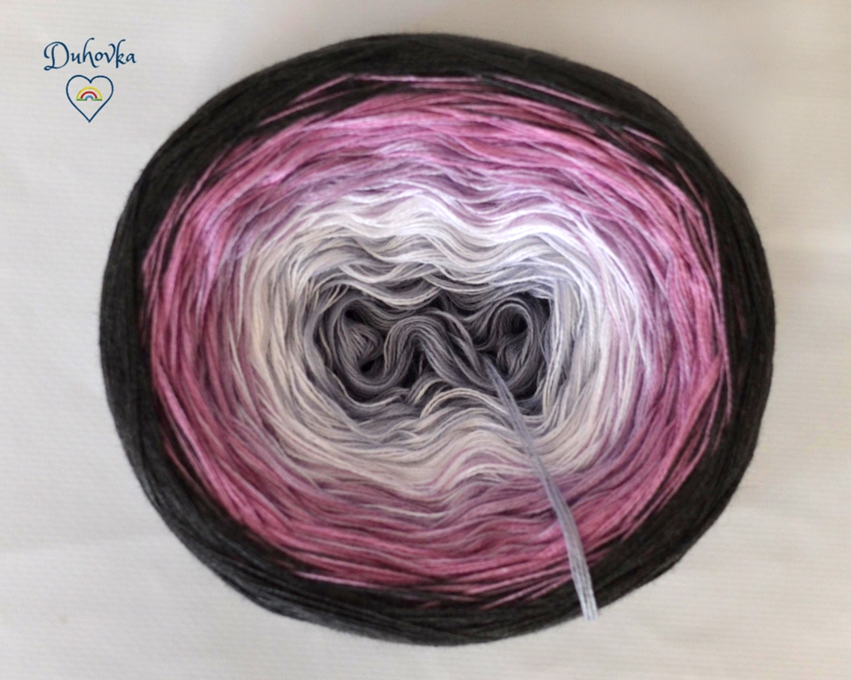 Duhovka - stř.šedá, bílá, sv.fialová, starorůžová, antracit