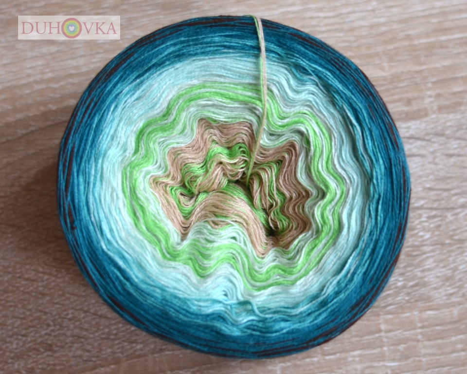 Duhovka + dva náramky/zelené